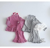 韓国子供服 / 26winter / my bebe / プチ切り替えパンツ / キッズ / 冬服 *XS~XL*