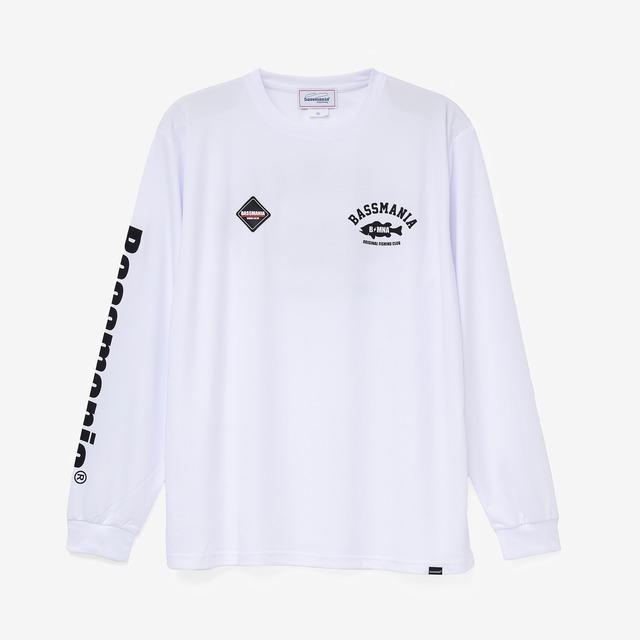 アーチロゴドライスムースロングTシャツ [WHT]