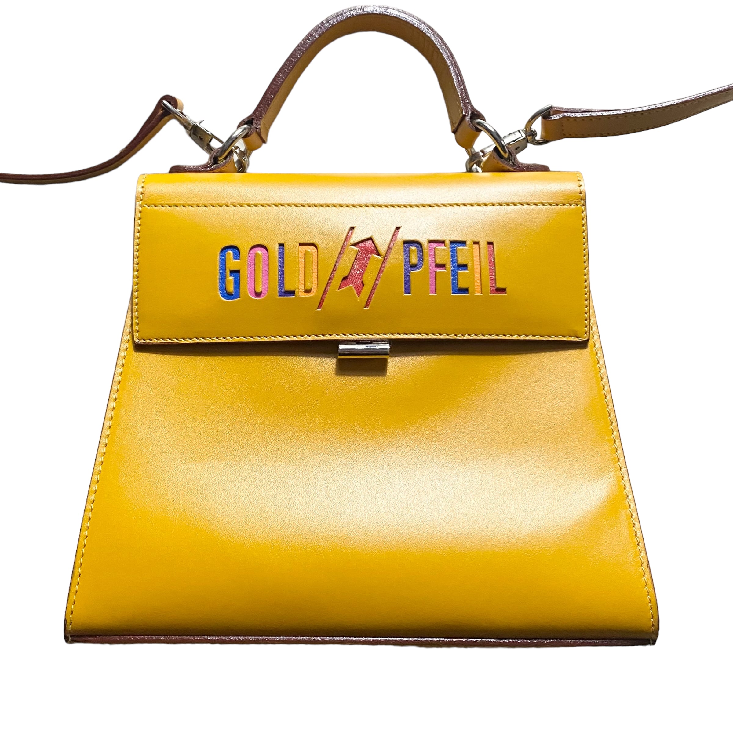 GOLD PFEIL leather bag | NOIR ONLINE