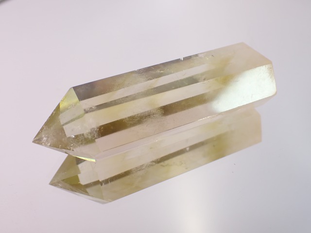 レモンクォーツ　オベリスク/シングルポイント　39.3g　[D2-3]