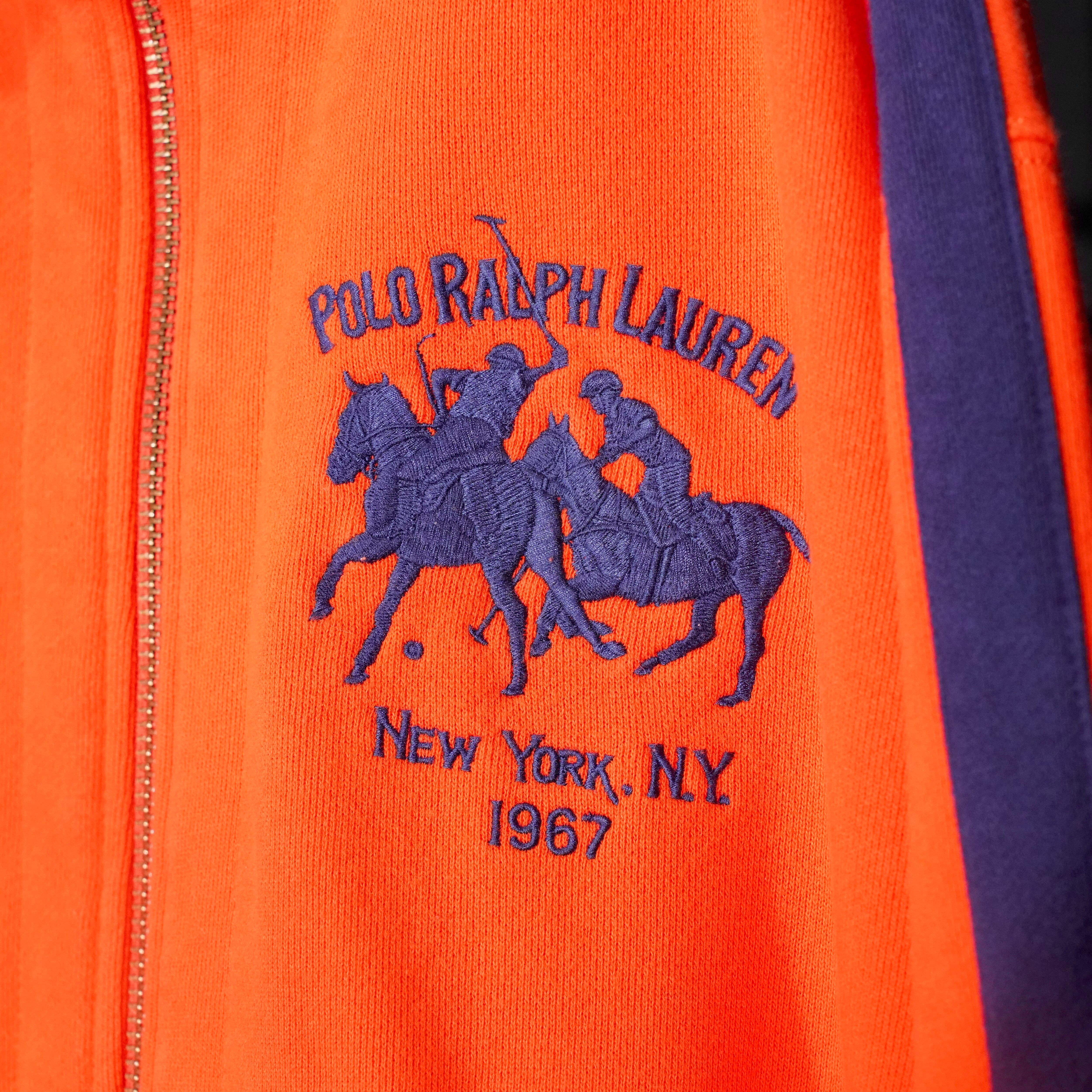 USA VINTAGE Polo by Ralph Lauren EMBROIDERY DESIGN SWEAT TRACK