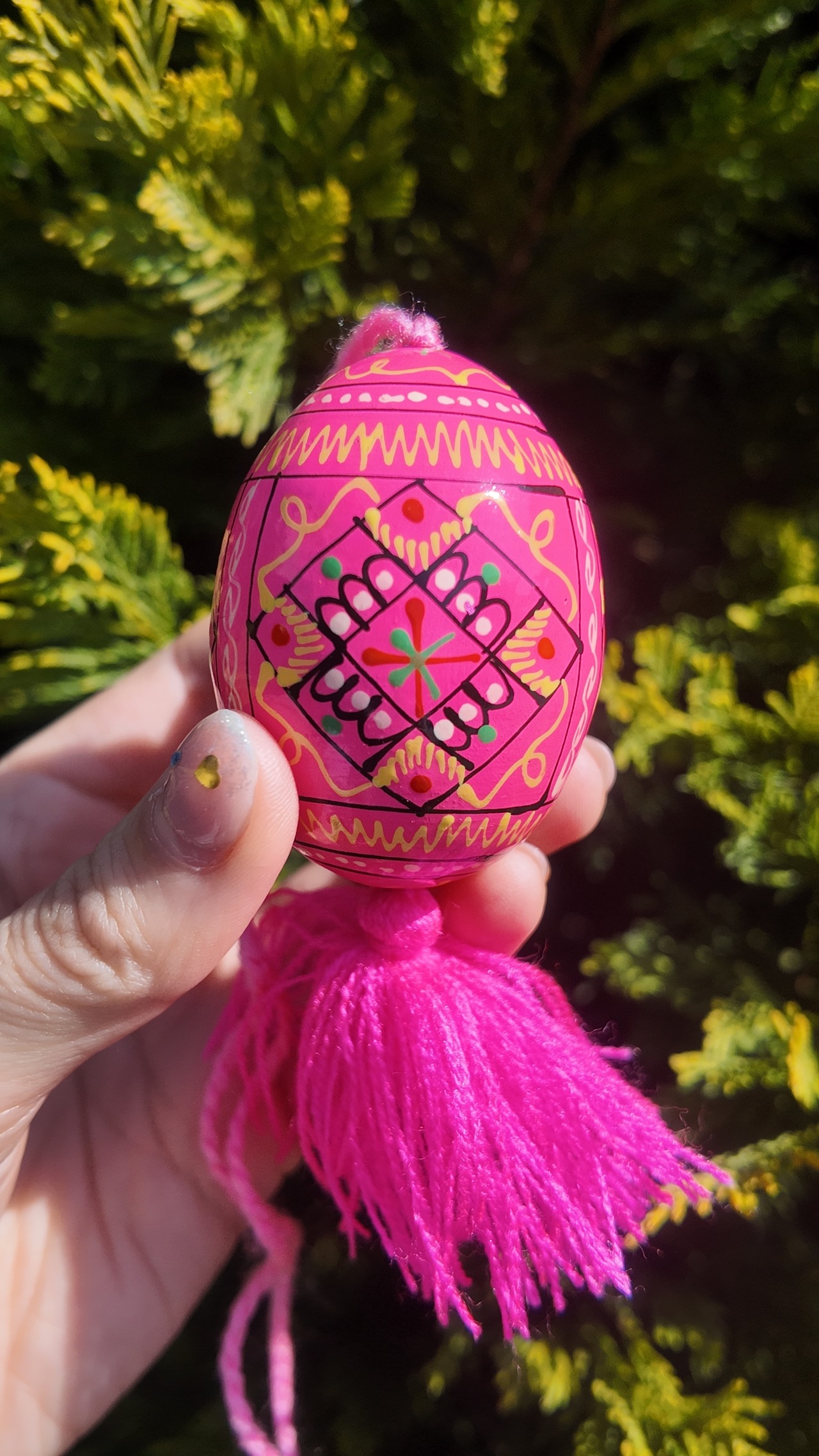 装飾用木製プィサンカ（イースターエッグ）　コロミヤモデル - 15