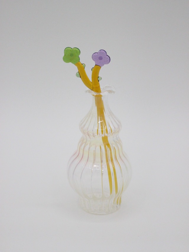 Mani Mani Moon　フラワーベースとお花のセット  NO.45