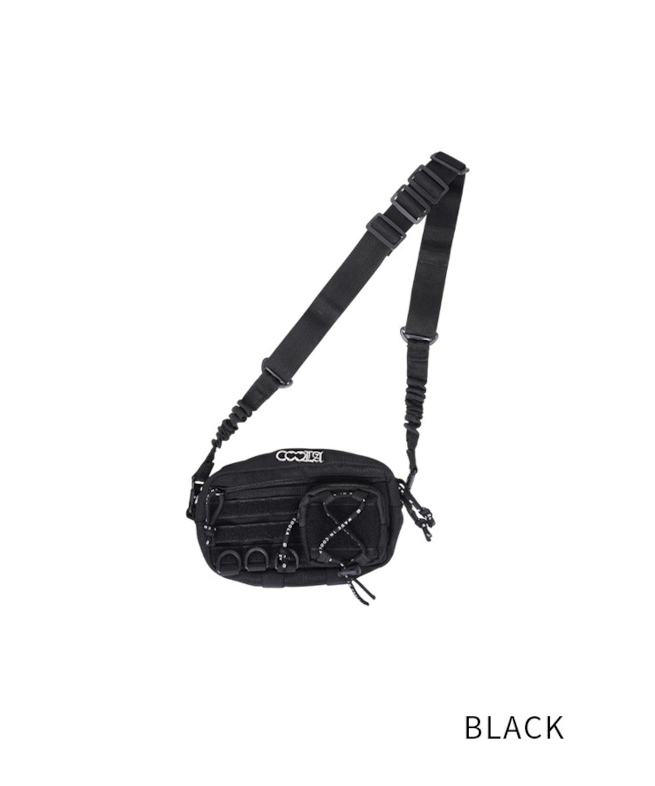 COOLAオリジナルコンパクトショルダーBAG (BLACK)　CQ-48539