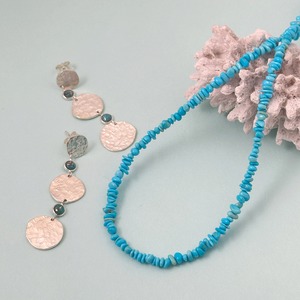 アリゾナ産ターコイズ フレキシブルバングル （Lagoon Original  