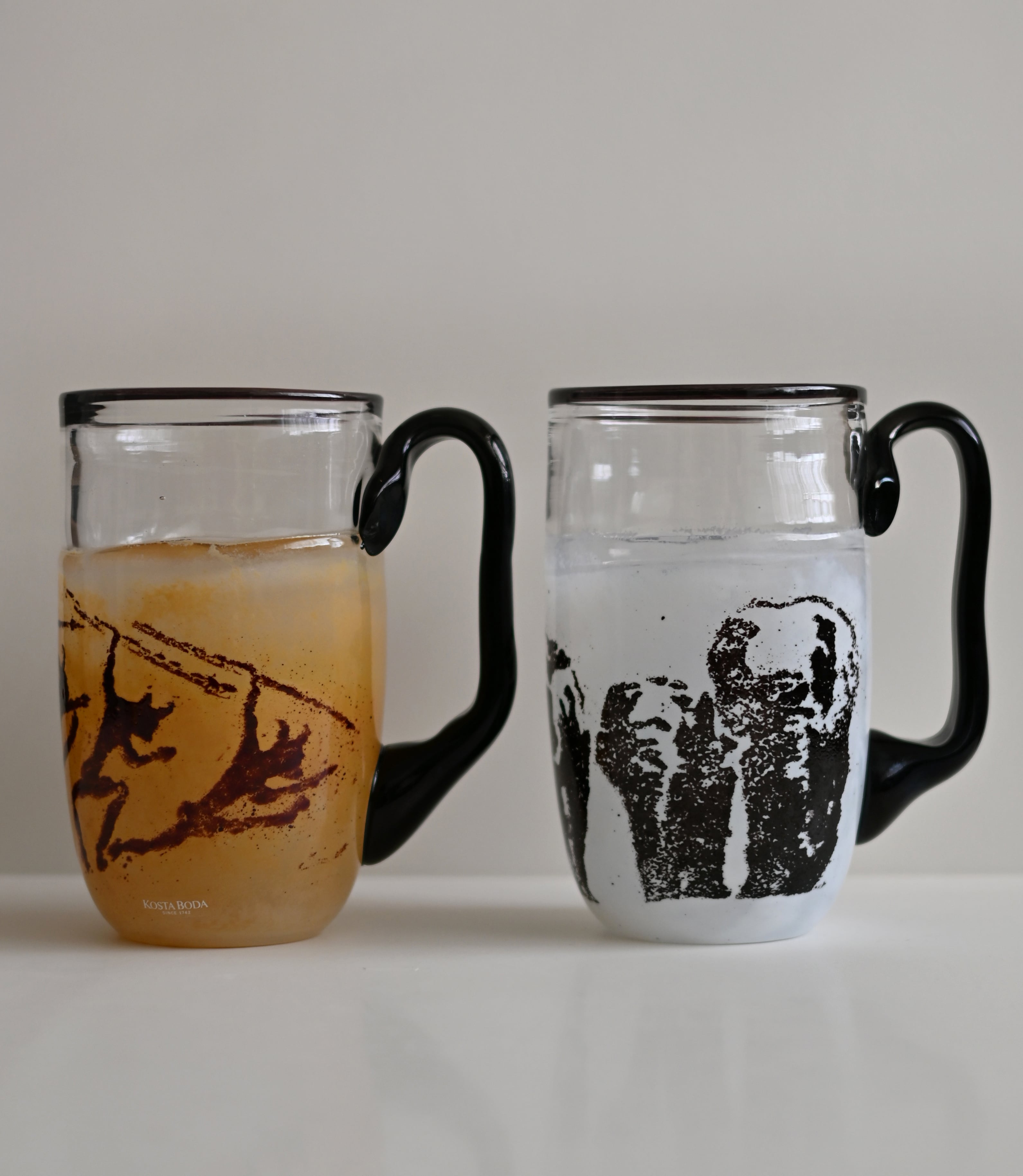 Tankard “Safari” by Kjell Engman for Kosta Boda / SF221-A.B