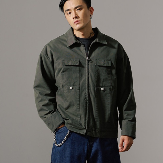 1930sヘリテージ・ショートワイドモーターサイクルジャケット K5630