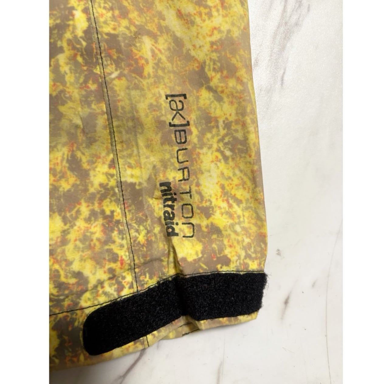 00s 〜 nitraid × burton ak real weed camouflage nylon mountain