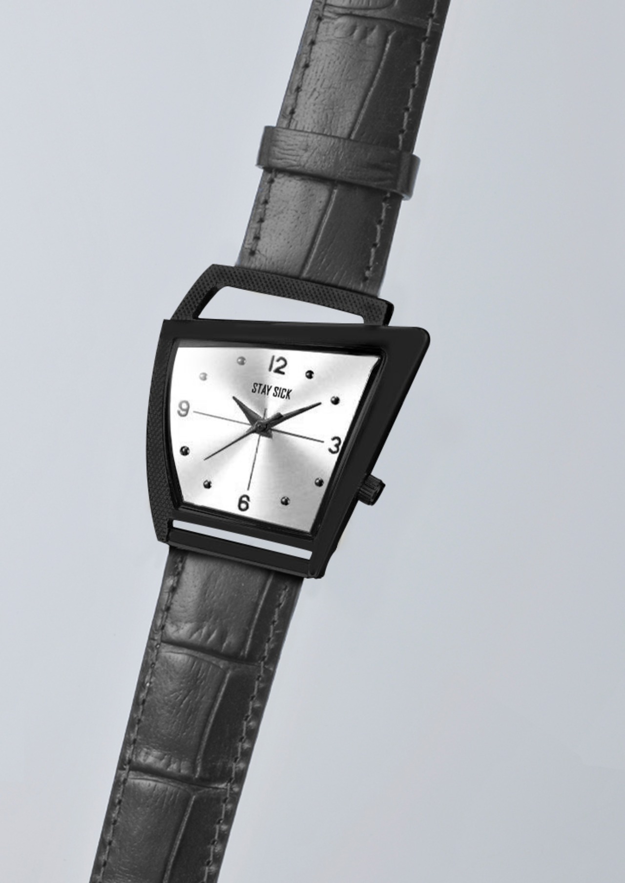 STAY SICK Wristwatch(Flight Model)BK×WH | STAY SICK 