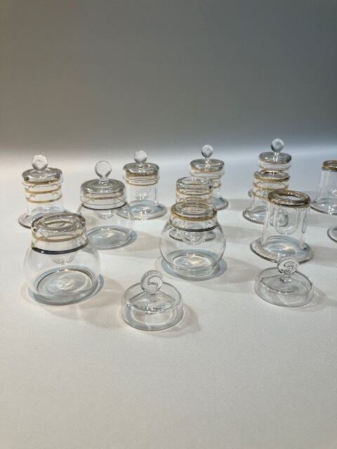 安価 使えるが金彩試作品 インクポット(蓋付き)選べませんが激安 処分品