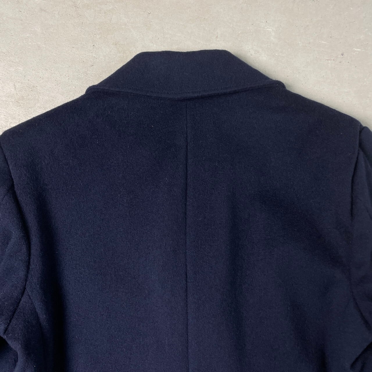 75年製 70年代 フランス軍 海軍 ウール Pコート ハーフコート メンズ