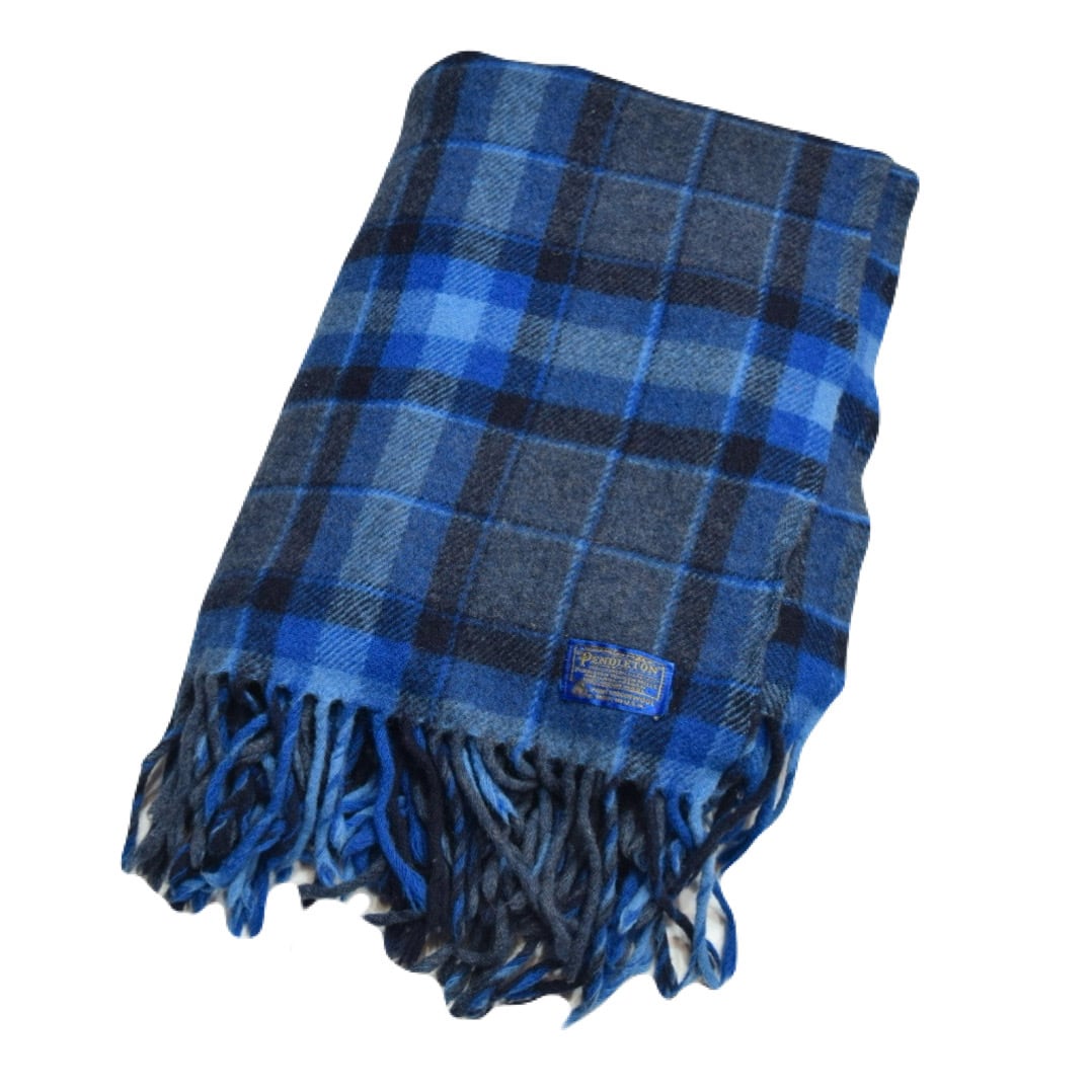 USED 70s Pendleton Wool Blanket -03174