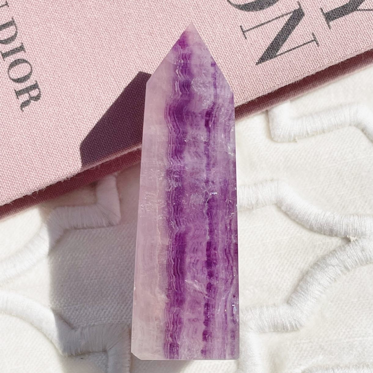 Pink Fluorite Tower 3