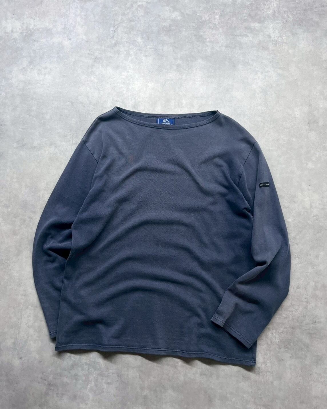 SAINT JAMES Plane Basque Shirt FRANCE製