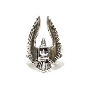 Eagle motif SilverRing  #18 (used)