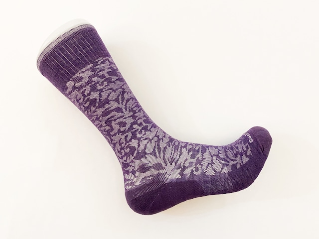 SockWell (ソックウェル) DAMASK　Ladies レディース着圧ソックス - PLUM