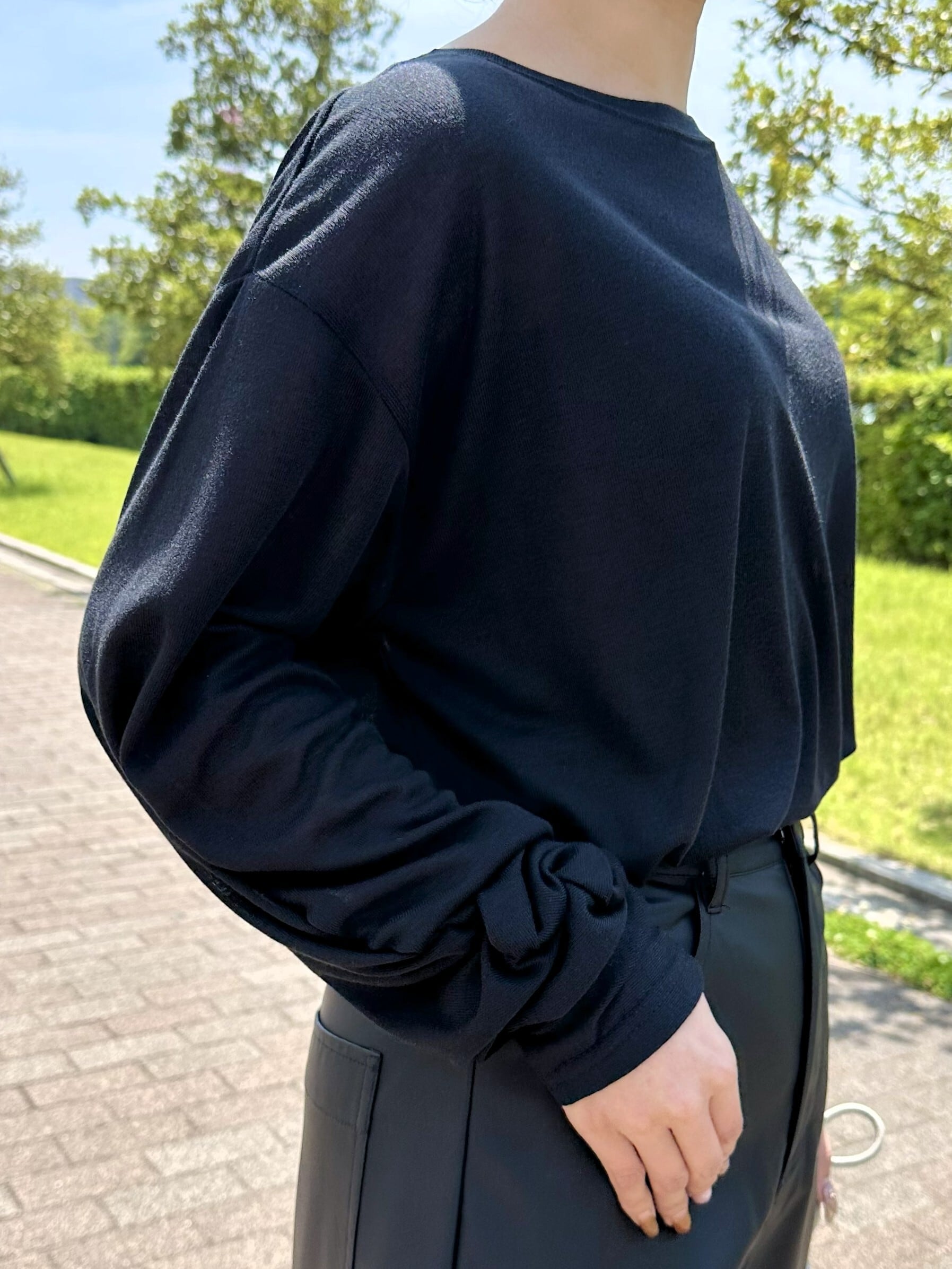 トップス eiji408 スキッパーSHレイヤード風NT|ems excite | RETRO GIRL ONLINE