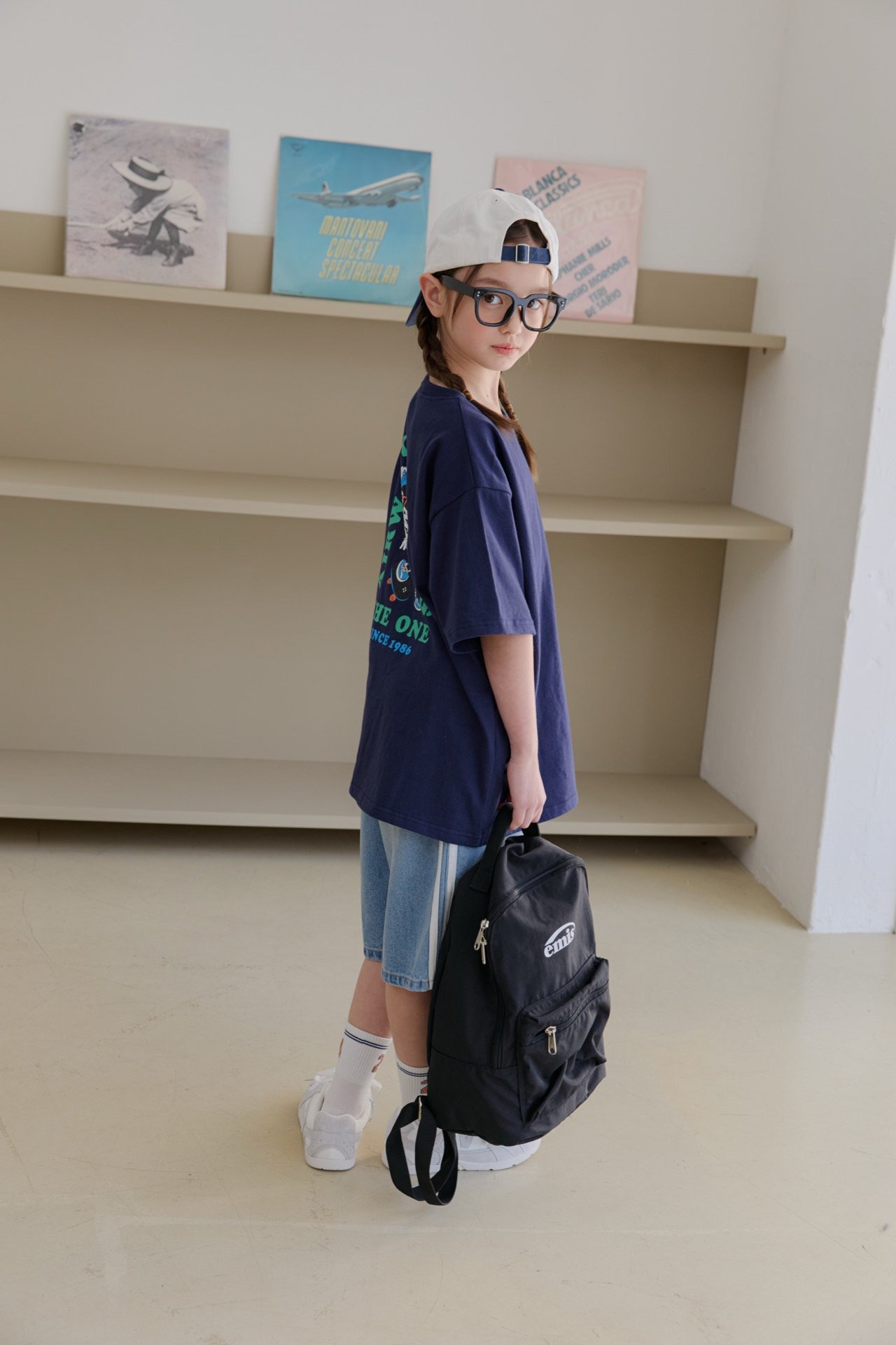 [DOREDORE] Bermuda Stripe Jeans (13/15) / [도레도레] 버뮤다두줄청바지 (13/15)