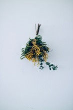 ミモザのミニスワッグ d