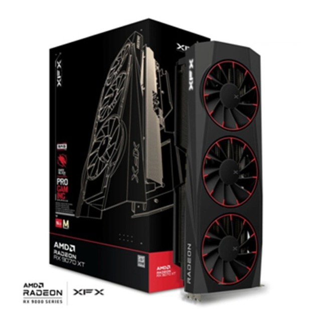 XFX Quicksilver AMD Radeon™ RX 9070 XT Magnetic Air Edition