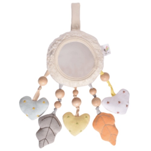 Bahhah the Lamb Mobile with Fabric Hearts_94025