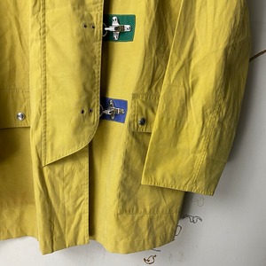 old mustard color fireman jacket