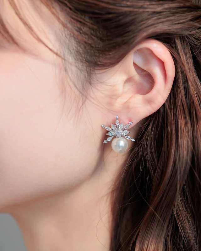 ブライダルピアス/イヤリング【AE2510-07】