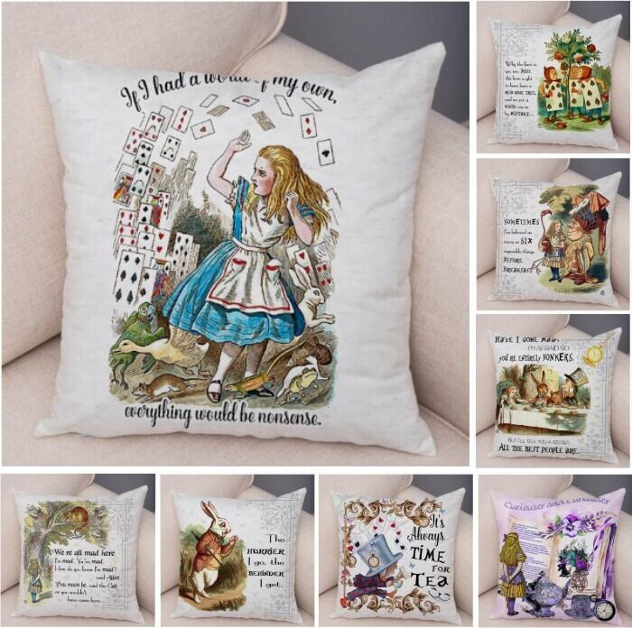不思議の国のアリス クッション 2個セット アリス クッション 07