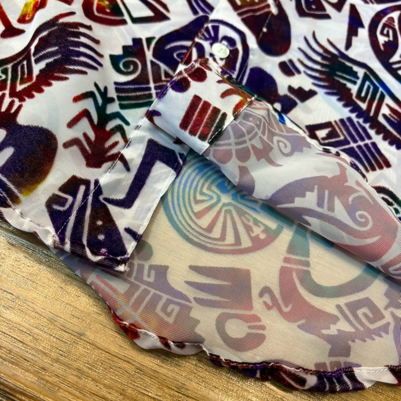 ツイタチ【TUITACI】VELVET KOKOPELLI L/S SHIRTS(White) - 4