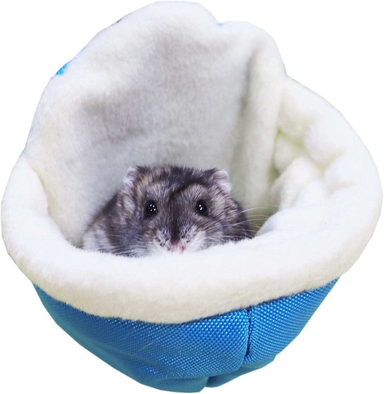 【小動物用品】寝ごこちコクーン　ブルー/グリーン/イエロー