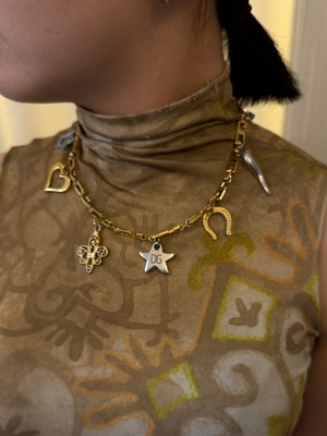 Dolce＆Gabbana/ vintage charm  nacklace.(o)
