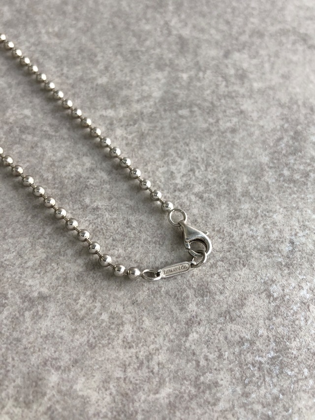 Tiffany & Co. ティファニー ネックレス シルバー アトラス 925 プレート vintage ヴィンテージ オールド zccs5h