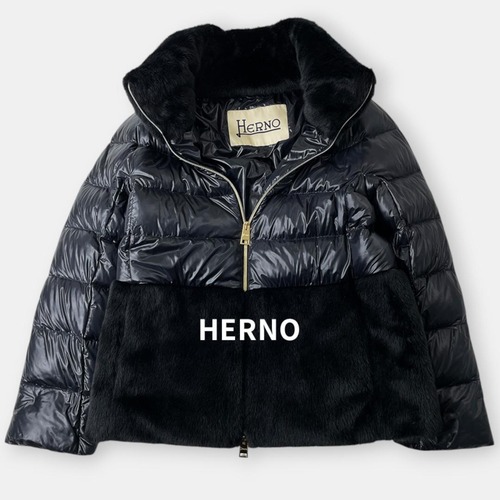 HERNO ヘルノ 23AW エコファー ウルトラ ライト ダウンジャケット S / J&NREUSE レディース アウター