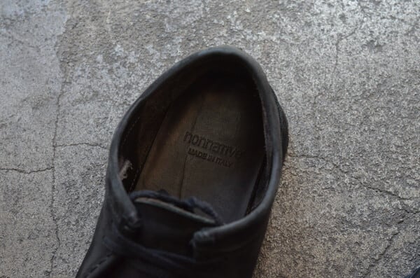nonnative HIKER MOC SHOES MID COW LEATHER | goodbadstore
