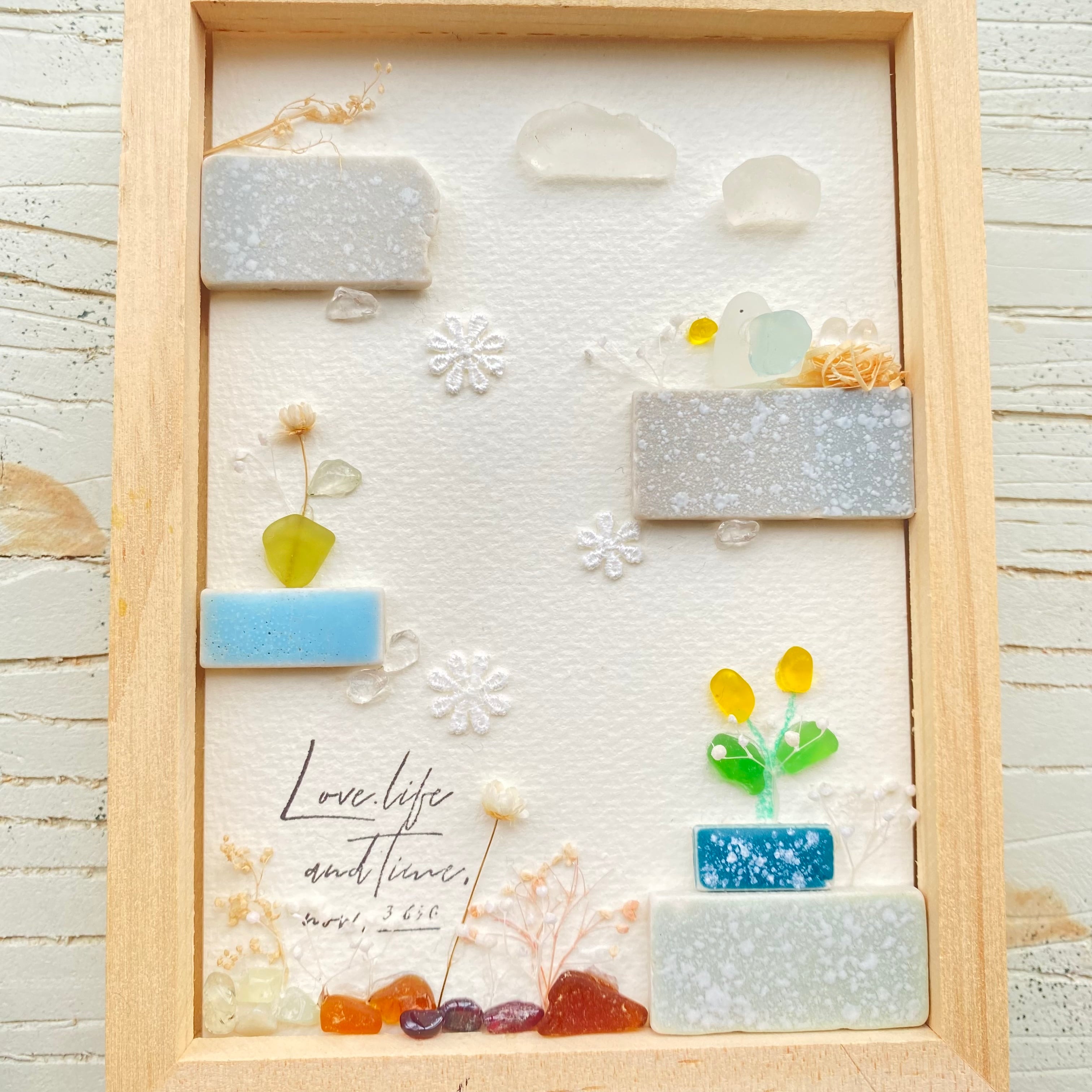 【両面作品】"小鳥と一緒に"