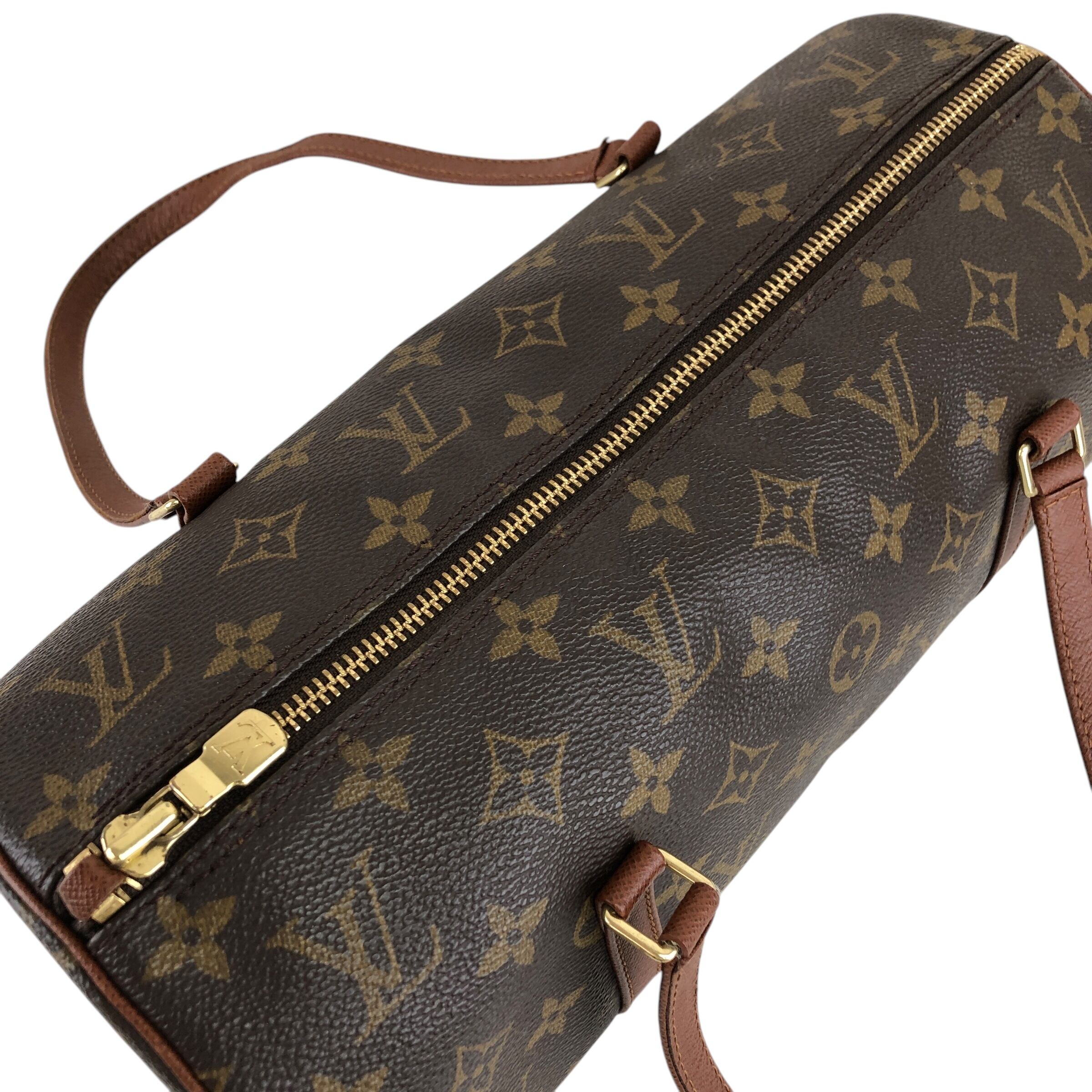 本物 LOUIS VUITTON パピヨン30 旧型 M51365 ハンドバッグ モノグラム  