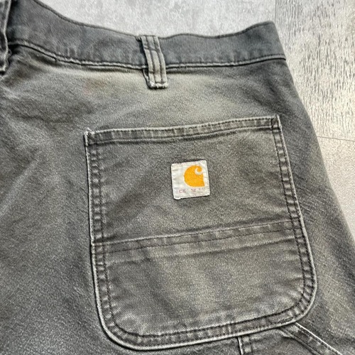 襤褸 10s ブラック ダブルニー Carhartt BLK 40×34 詳細写真4