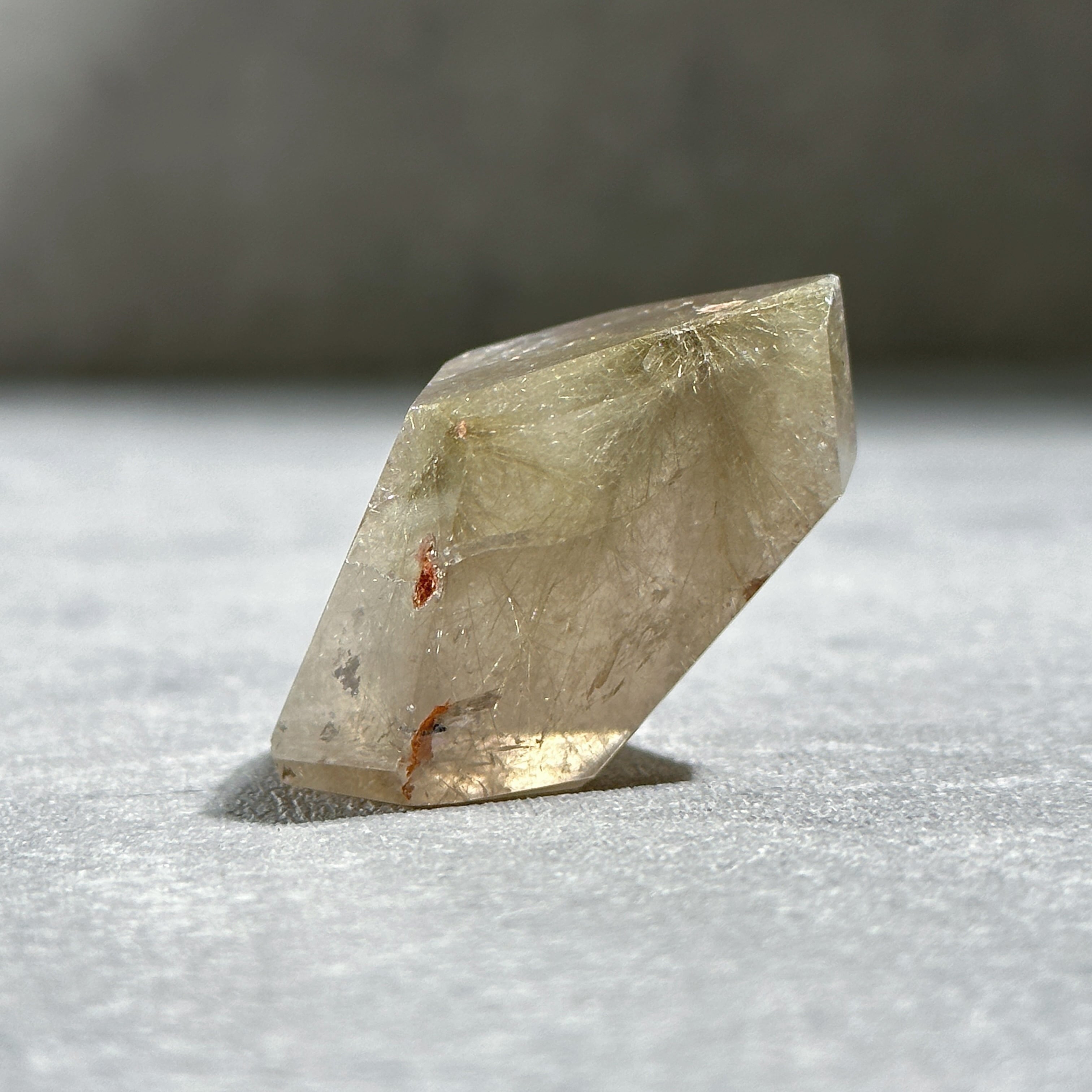 ルチルインクォーツ フリーフォーム22◇ Rutile in Quartz◇天然石