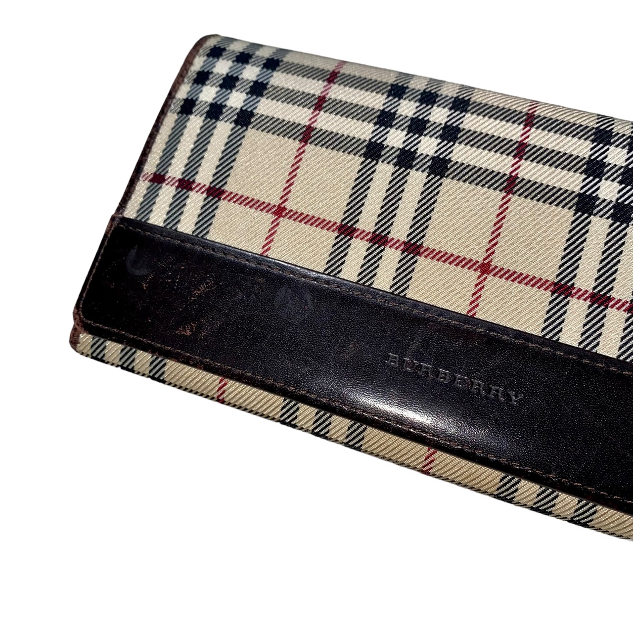 BURBERRY “nova check” wallet
