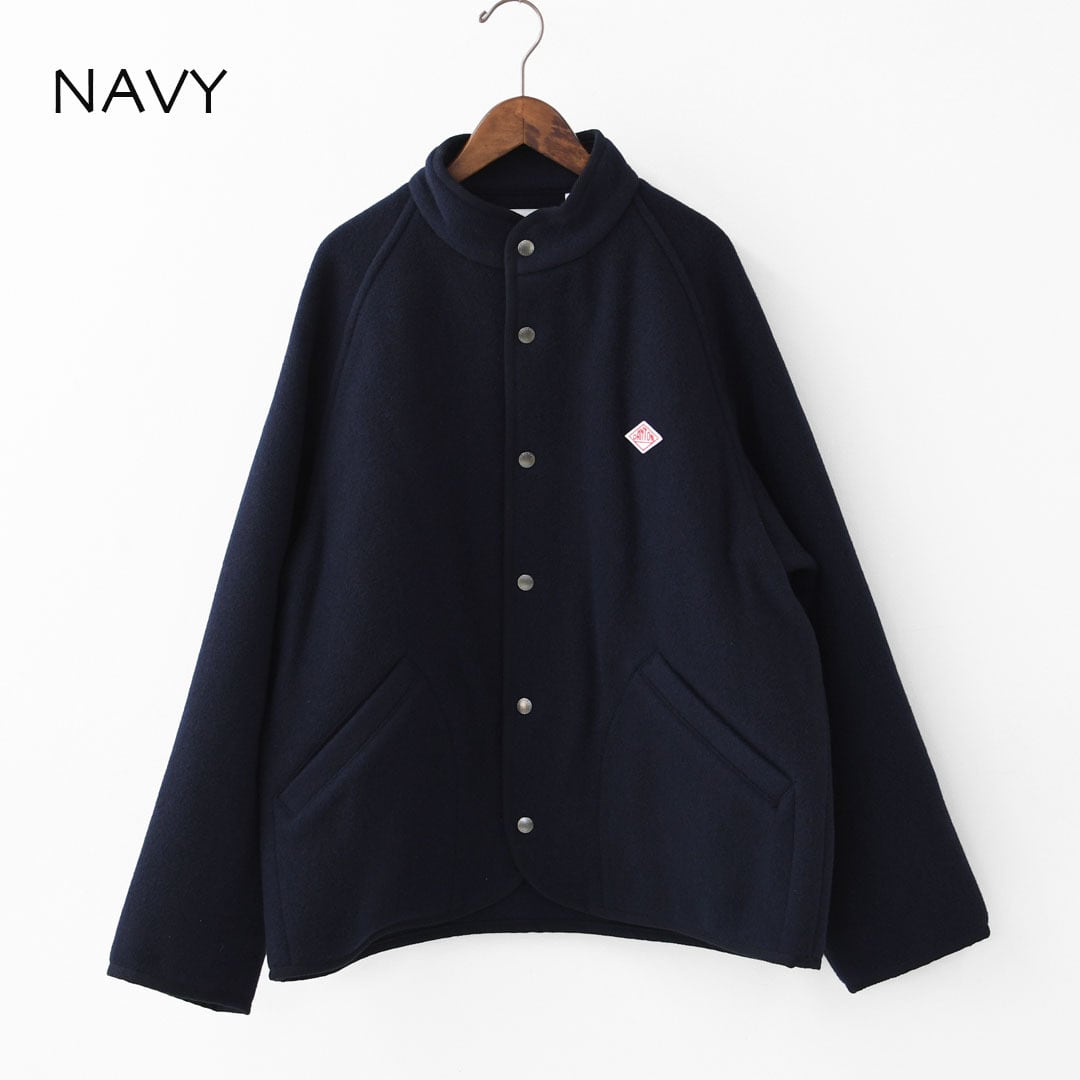 DANTON [ダントン] M WOOL LIGHT PILE STANDCOLLAR JACKET [DT