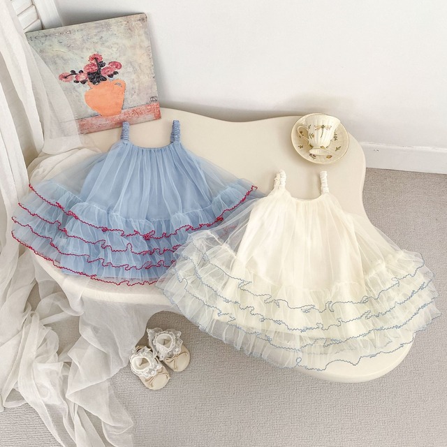 【BABY&KID】ふわふわケーキワンピース