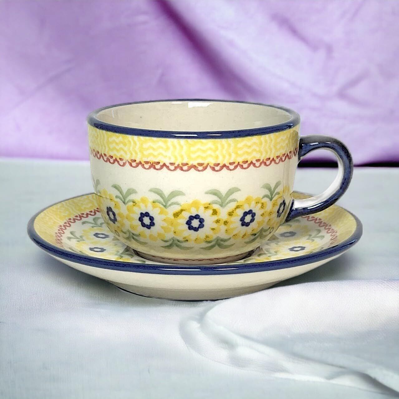 ポーリッシュポタリー カップ＆ソーサー F43-ALC53 | PAYSAGE