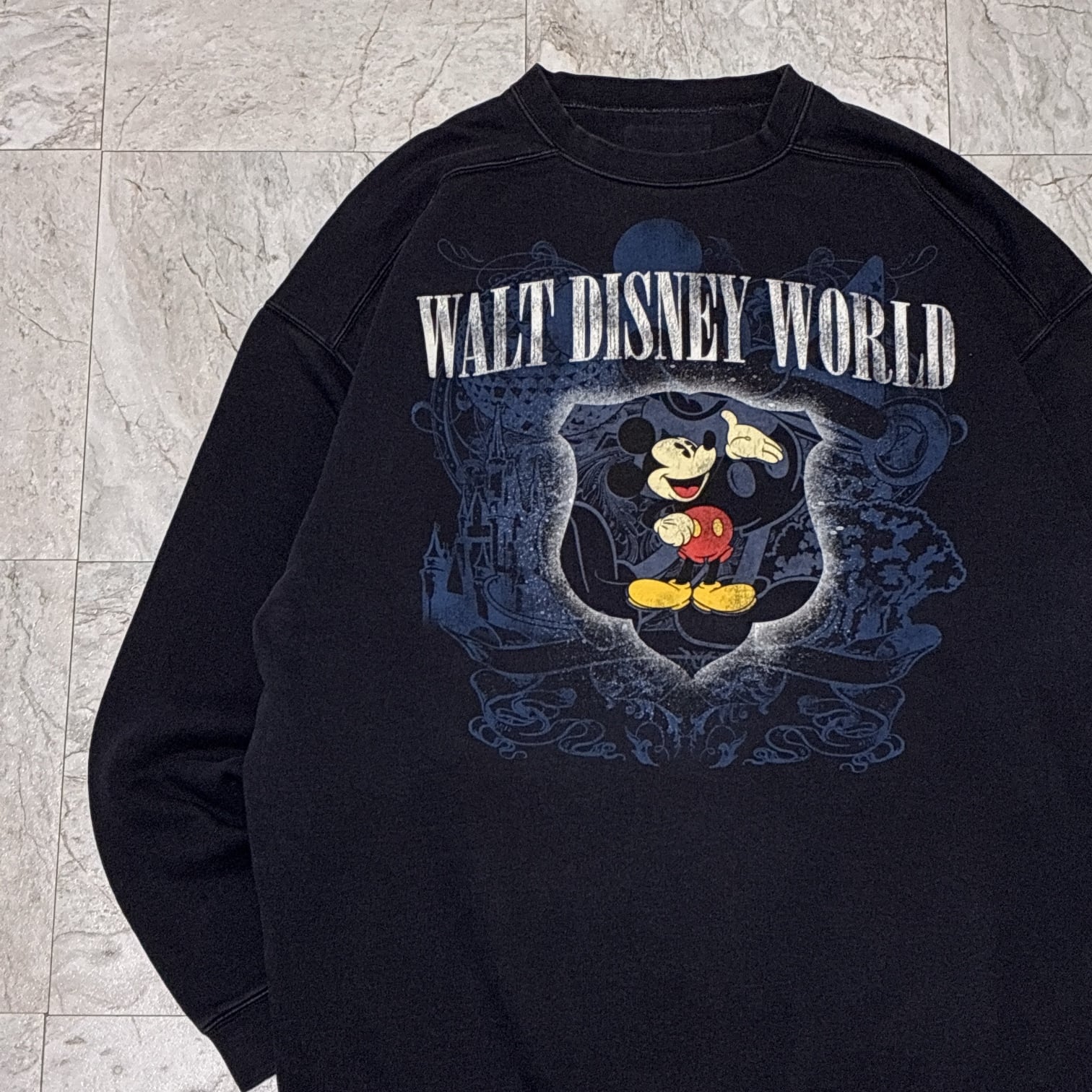 VINTAGE 90S Disney Official Sweat Shirt 白雪姫 Dopey おとぼけ