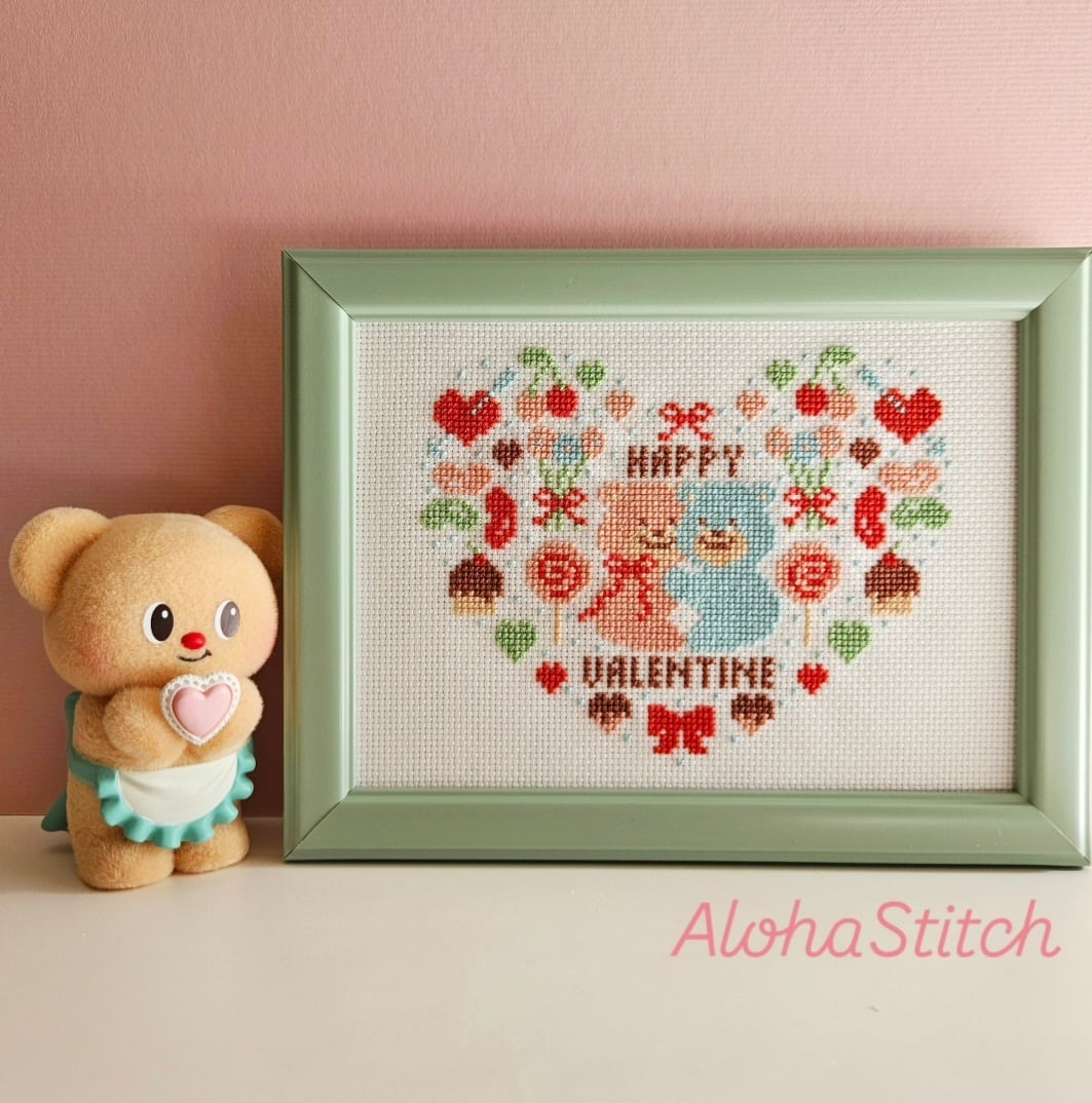 キット]ひな祭り | Aloha Stitch*クロスステッチのお店