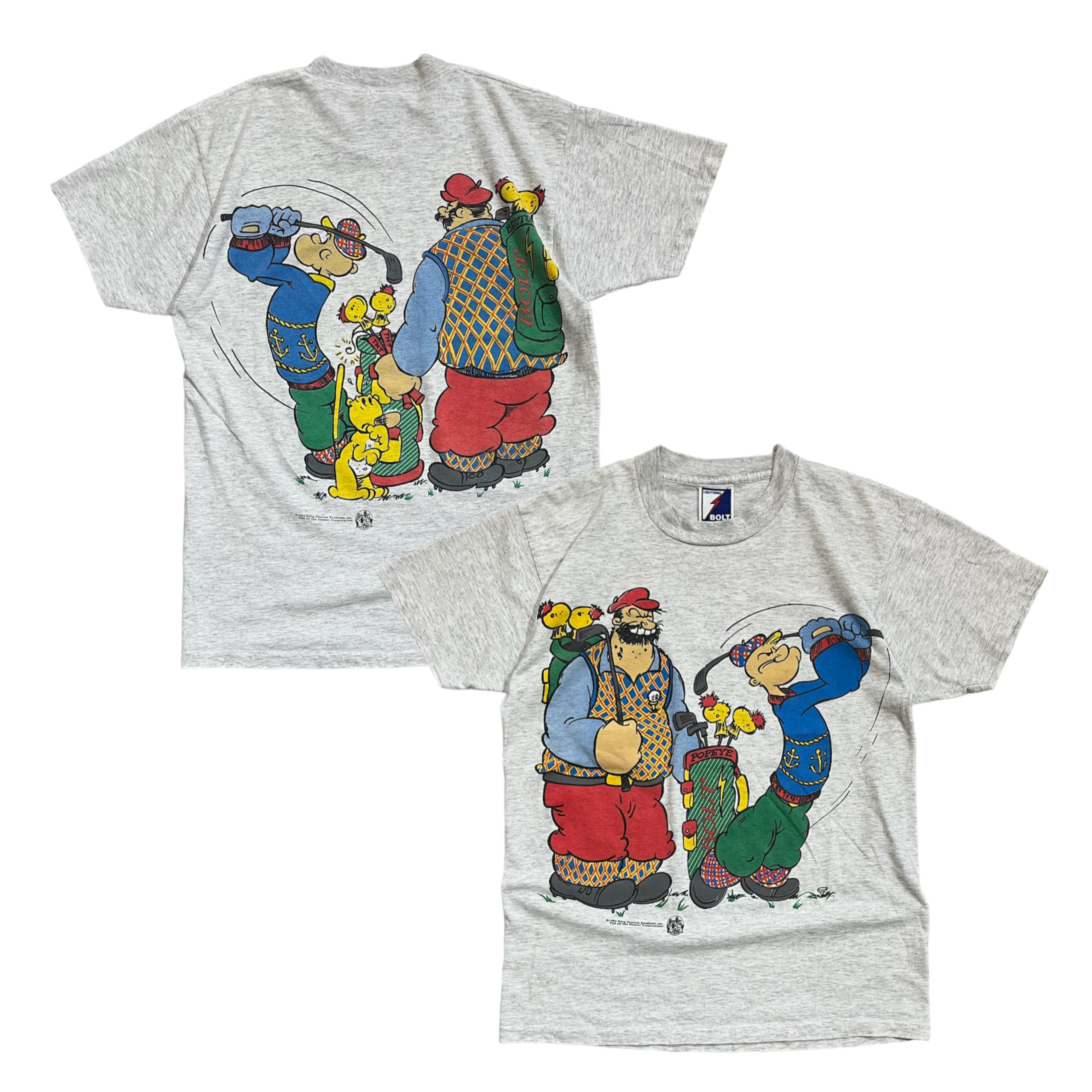 90年代 USA製 size : M【 POPEYE 】ポパイ キャラクターTシャツ