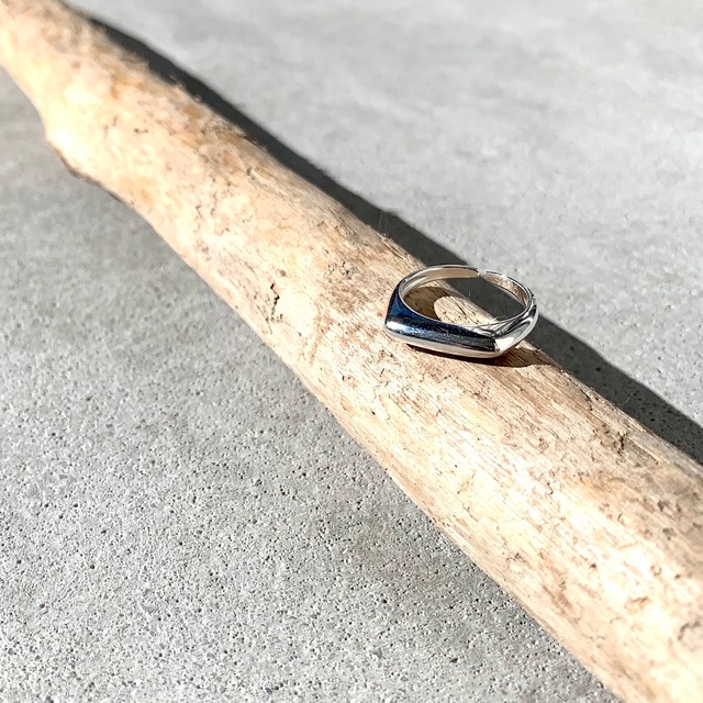 Straight Simple Ring / Silver925(金属アレルギー対応)