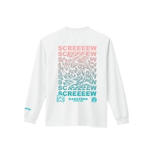 【在庫限り】SCREW LONGSLEEVE WHITE