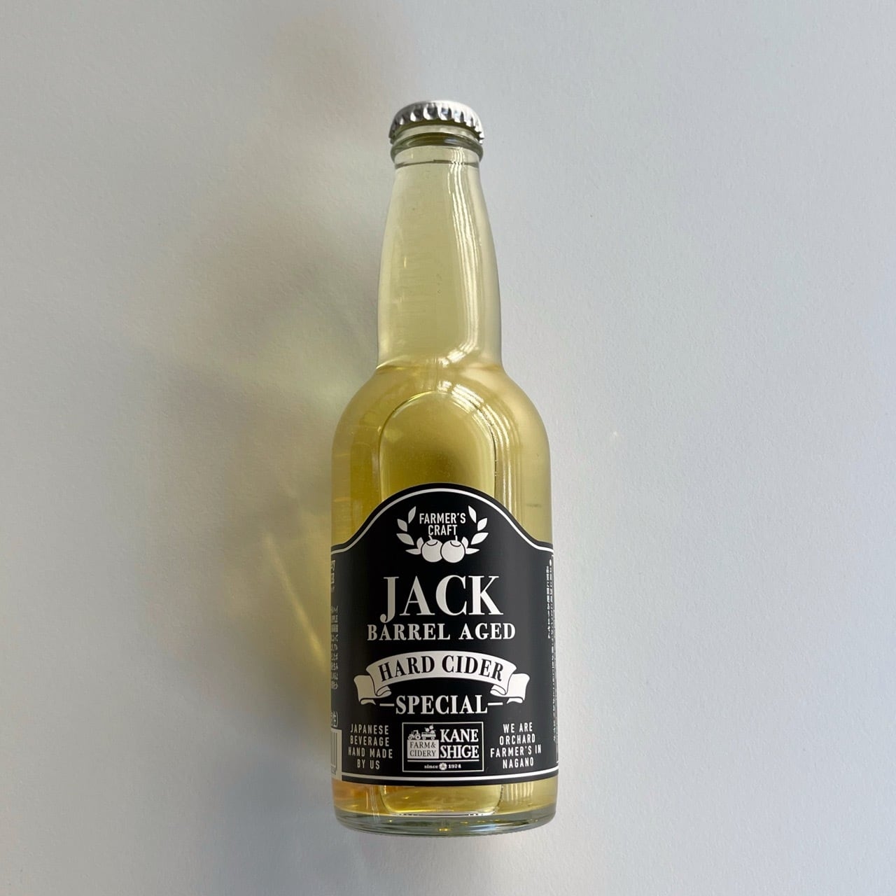 JACK ジャック 330ml辛口 カネシゲ農園 シードル