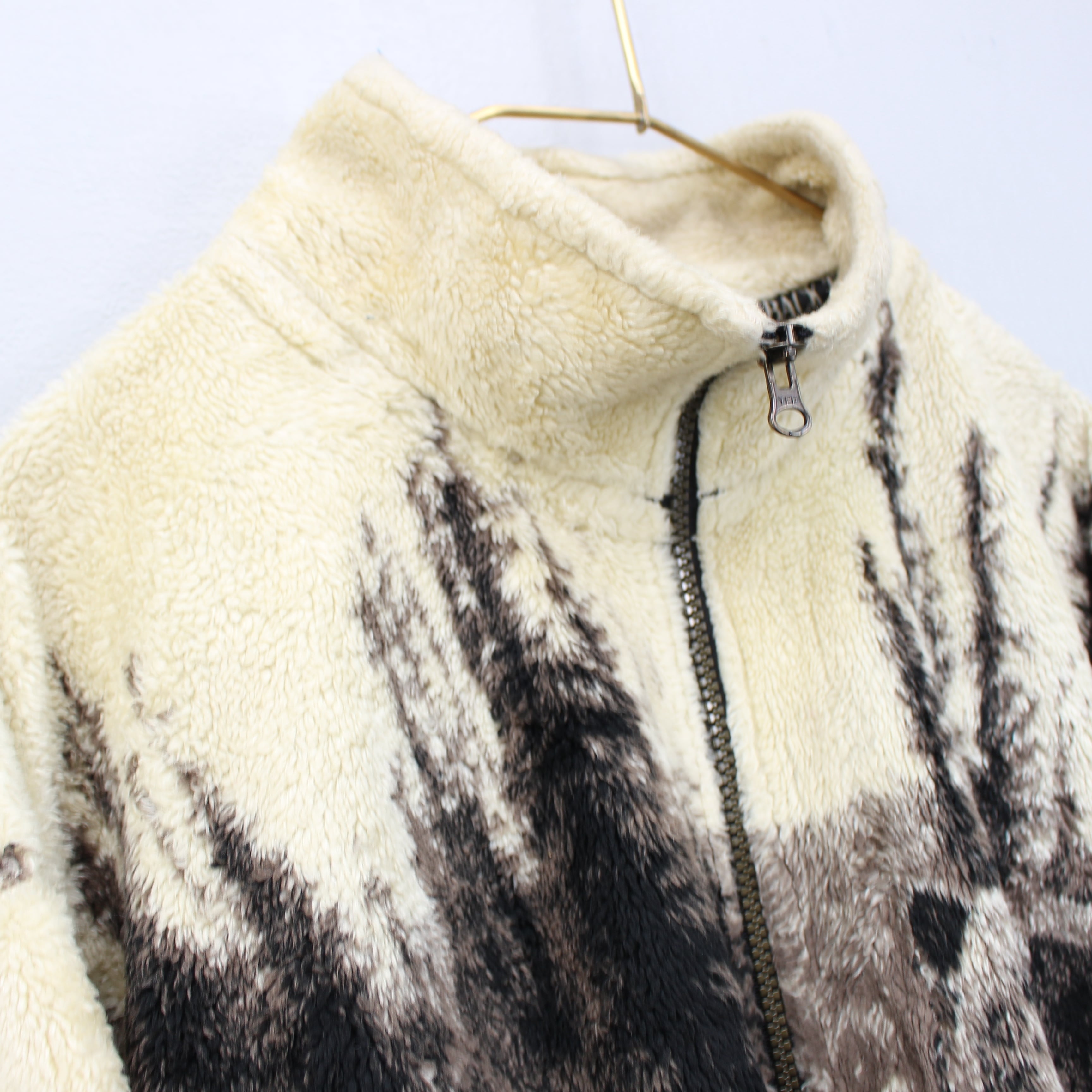 SPECIAL ITEM* USA VINTAGE BEAR DESIGN FLEECE ZIP UP JACKET SPECIAL ITEM* USA VINTAGE BEAR DESIGN FLEECE ZIP UP JACKET