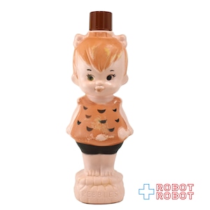 ピュレックス ハンナ・バーベラ フリントストーン ペブルス  ソーキー バブルバスボトル フィギュア